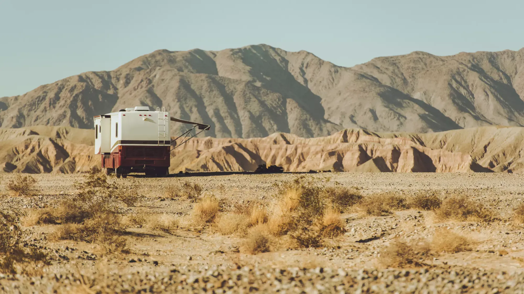 RV Life in Desert