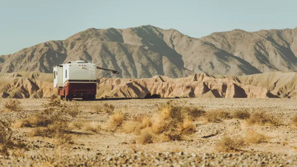 RV Life in Desert